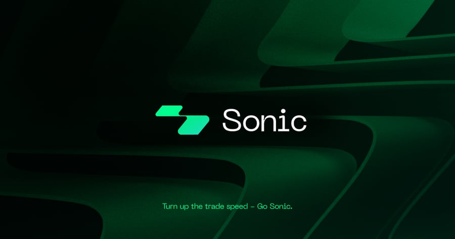Sonic decentralized exchange brand mark